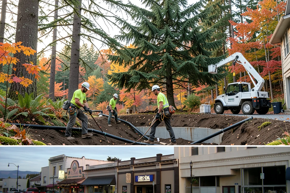 Tree Maintenance Plans in Burlington, Skagit County, WA - In the Puget Sound climate, maintenance plans are best performed during dry periods to ensure safety while avoiding dormant...