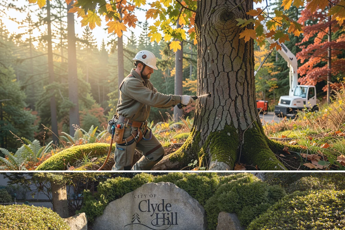 Tree Maintenance Plans in Clyde Hill, King County, WA - In the Puget Sound climate, maintenance plans are best performed during dry periods to ensure safety while avoiding dormant...