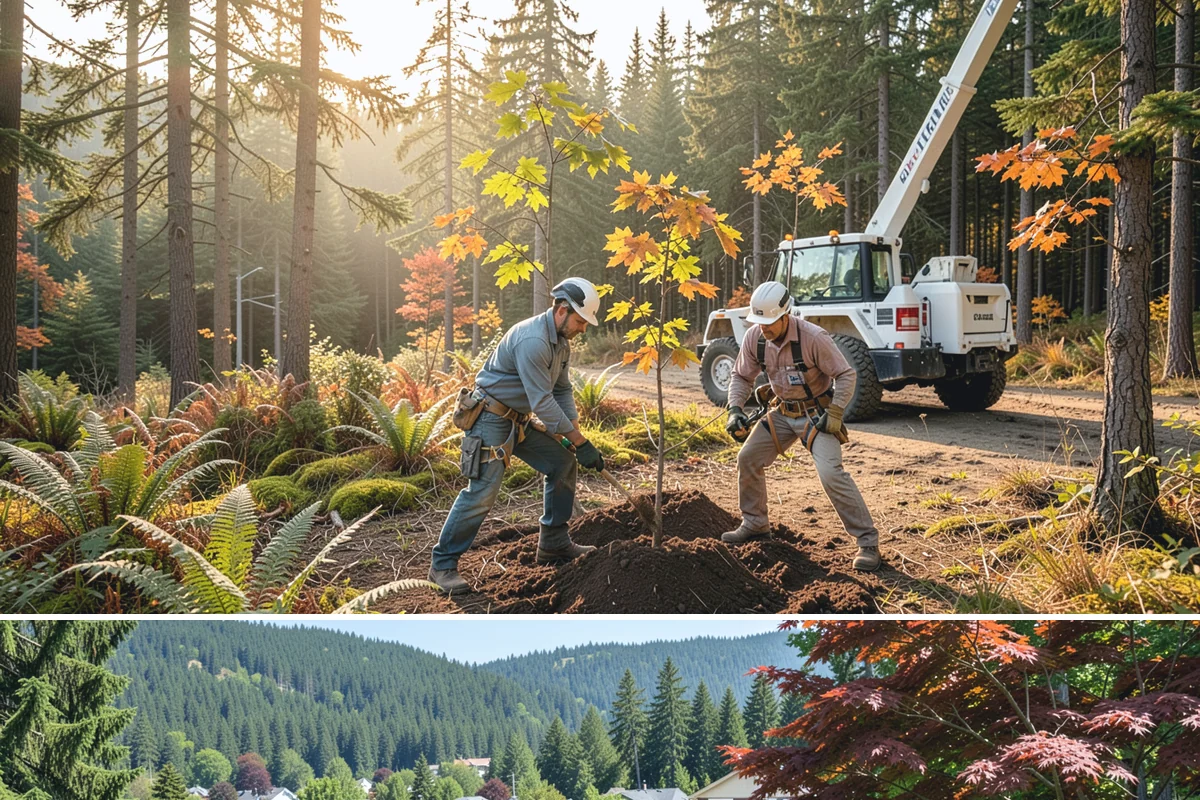 Tree Maintenance Plans in Index, Snohomish County, WA - In the Puget Sound climate, maintenance plans are best performed during dry periods to ensure safety while avoiding dormant...