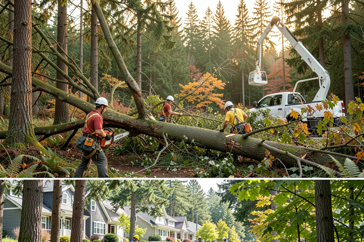 Tree Maintenance Plans in Normandy Park, King County, WA - In the Puget Sound climate, maintenance plans are best performed during dry periods to ensure safety while avoiding dormant...