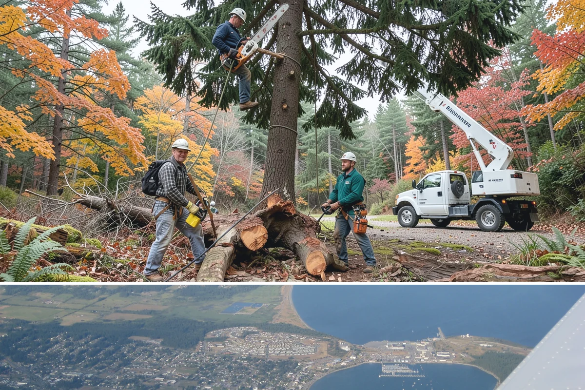 Tree Maintenance Plans in Oak Harbor, Island County, WA - In the Puget Sound climate, maintenance plans are best performed during dry periods to ensure safety while avoiding dormant...