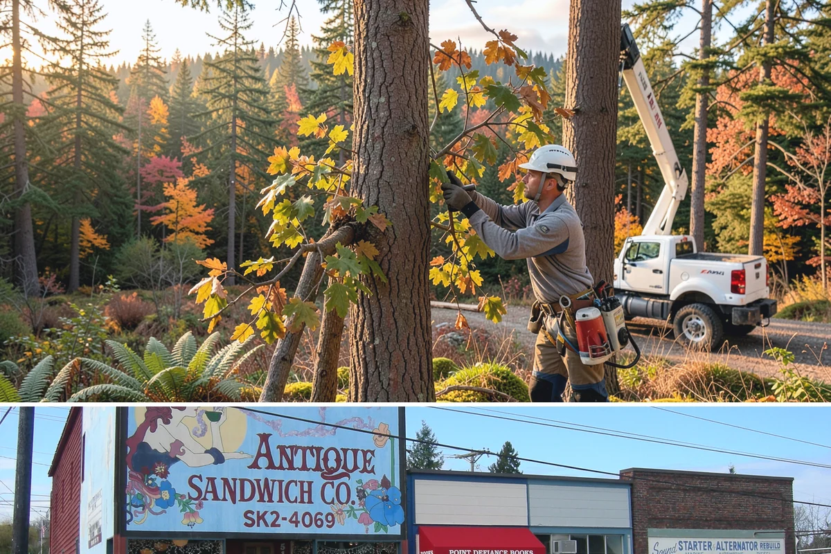 Tree Maintenance Plans in Ruston, Pierce County, WA - In the Puget Sound climate, maintenance plans are best performed during dry periods to ensure safety while avoiding dormant...