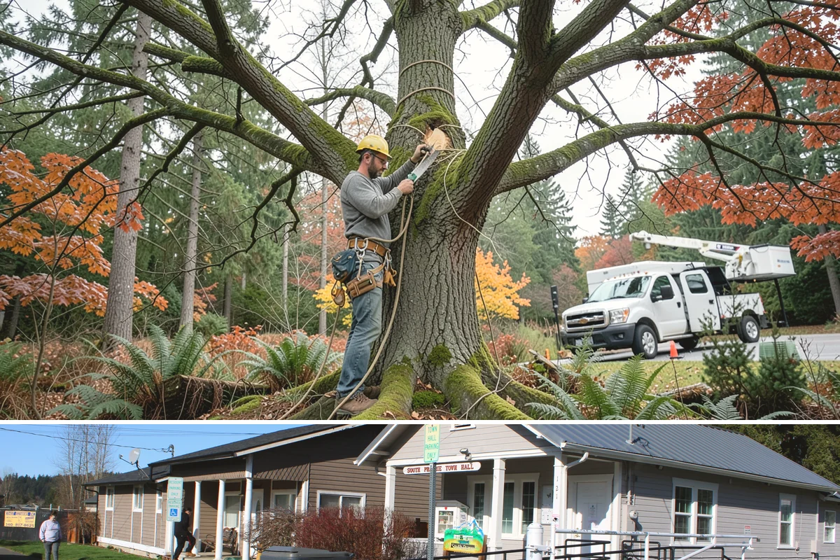 Tree Maintenance Plans in South Prairie, Pierce County, WA - In the Puget Sound climate, maintenance plans are best performed during dry periods to ensure safety while avoiding dormant...