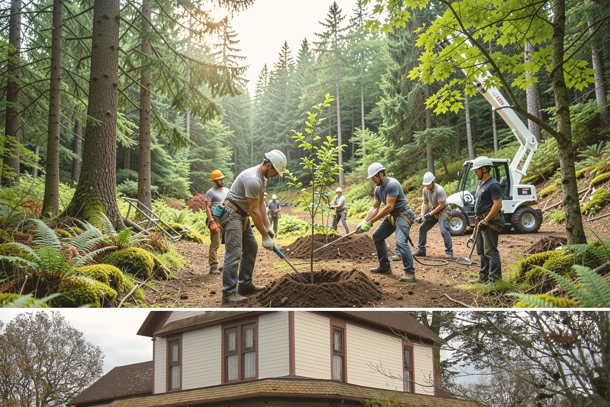 Tree Maintenance Plans in Sumner, Pierce County, WA - In the Puget Sound climate, maintenance plans are best performed during dry periods to ensure safety while avoiding dormant...