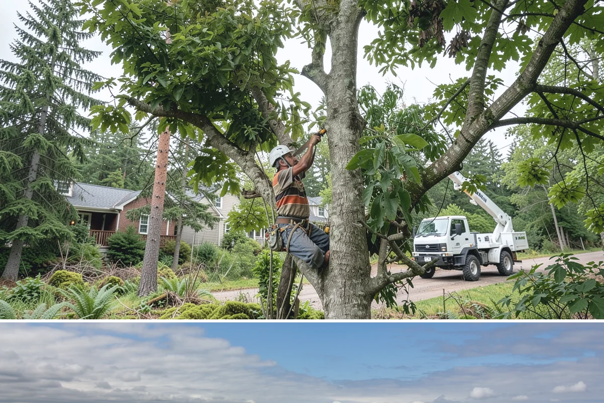 Tree Maintenance Plans in University Place, Pierce County, WA - In the Puget Sound climate, maintenance plans are best performed during dry periods to ensure safety while avoiding dormant...