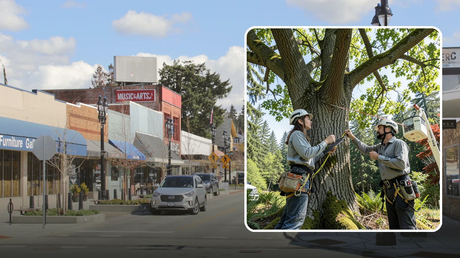 Tree Monitoring in Bothell, King County, WA - The ongoing observation of tree condition to track changes over time.