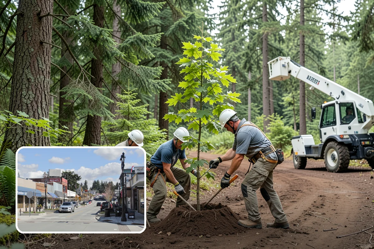 Tree Monitoring in Bothell, King County, WA - Supports long-term tree health and stability