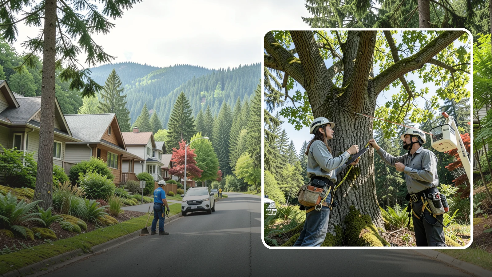 Tree Monitoring in Darrington, Snohomish County, WA - The ongoing observation of tree condition to track changes over time.