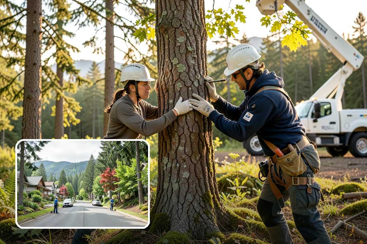 Tree Monitoring in Darrington, Snohomish County, WA - Supports long-term tree health and stability