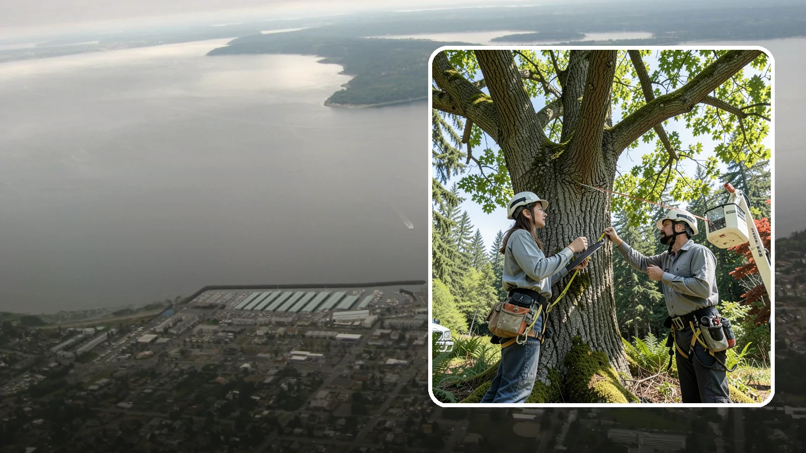 Tree Monitoring in Des Moines, King County, WA - The ongoing observation of tree condition to track changes over time.