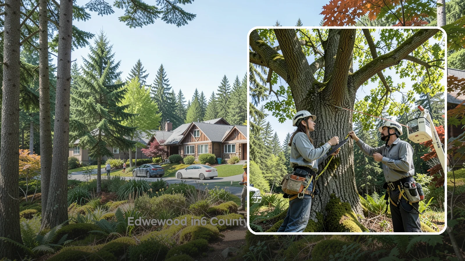 Tree Monitoring in Edgewood, Pierce County, WA - The ongoing observation of tree condition to track changes over time.
