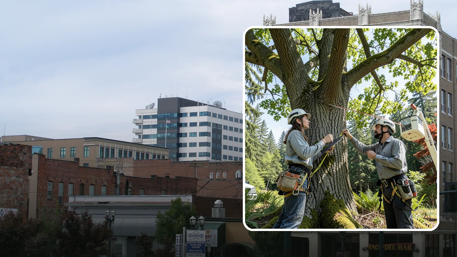 Tree Monitoring in Everett, Snohomish County, WA - The ongoing observation of tree condition to track changes over time.