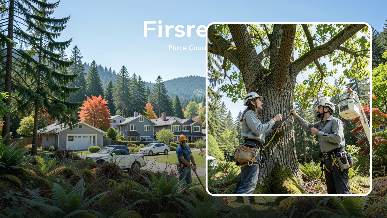 Tree Monitoring in Fircrest, Pierce County, WA - The ongoing observation of tree condition to track changes over time.