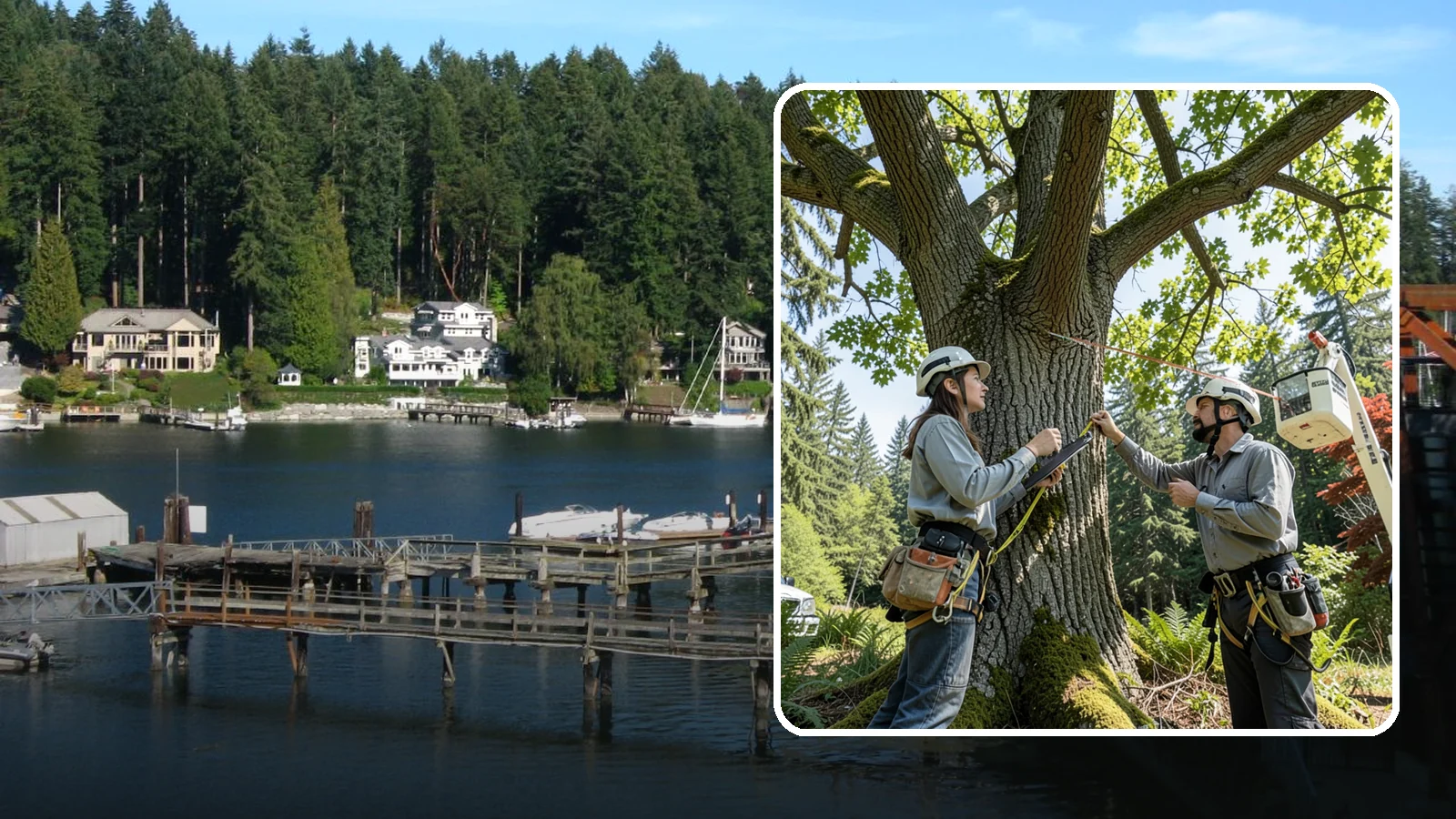 Tree Monitoring in Gig Harbor, Pierce County, WA - The ongoing observation of tree condition to track changes over time.