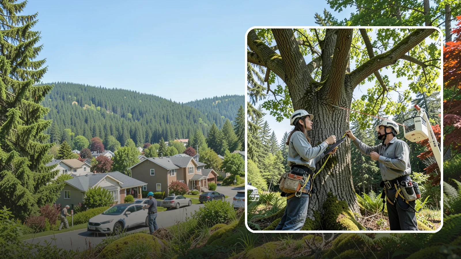 Tree Monitoring in Index, Snohomish County, WA - The ongoing observation of tree condition to track changes over time.