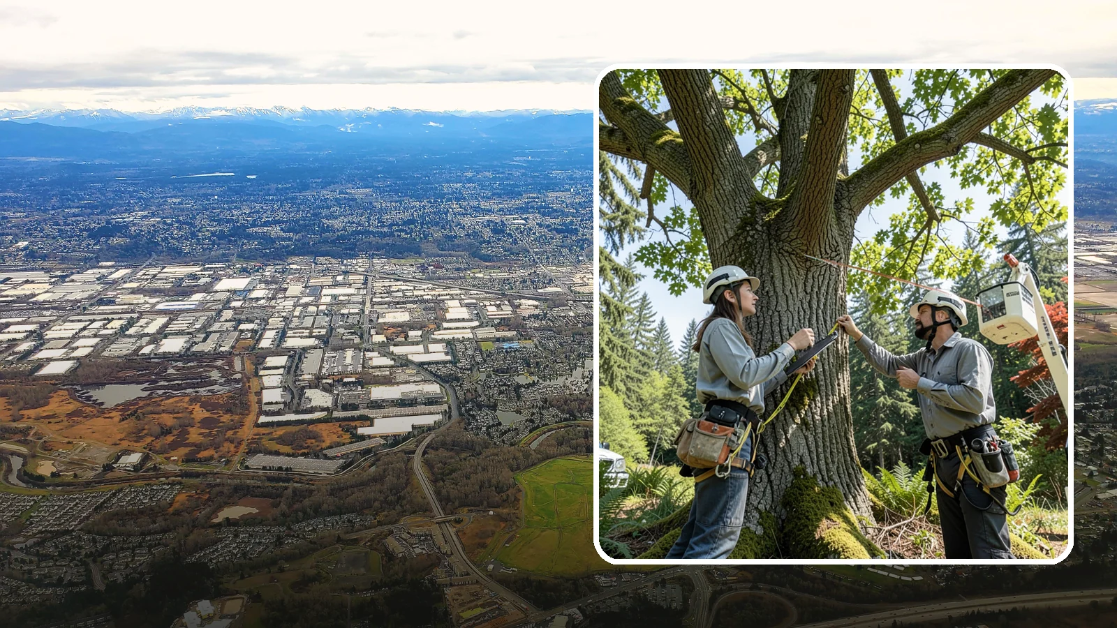 Tree Monitoring in Kent, King County, WA - The ongoing observation of tree condition to track changes over time.