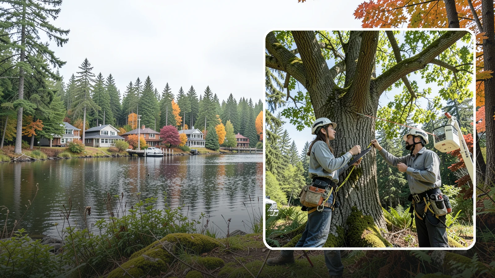 Tree Monitoring in La Conner, Skagit County, WA - The ongoing observation of tree condition to track changes over time.