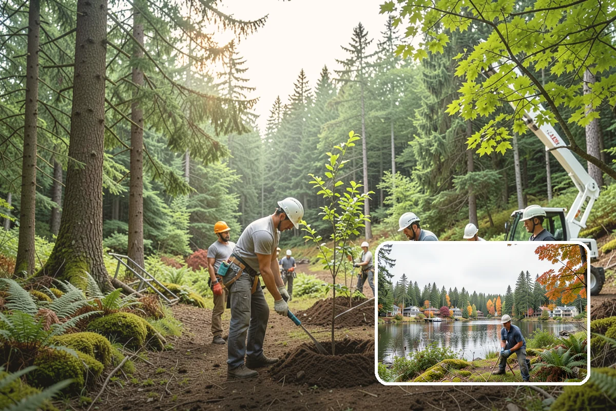 Tree Monitoring in La Conner, Skagit County, WA - Supports long-term tree health and stability