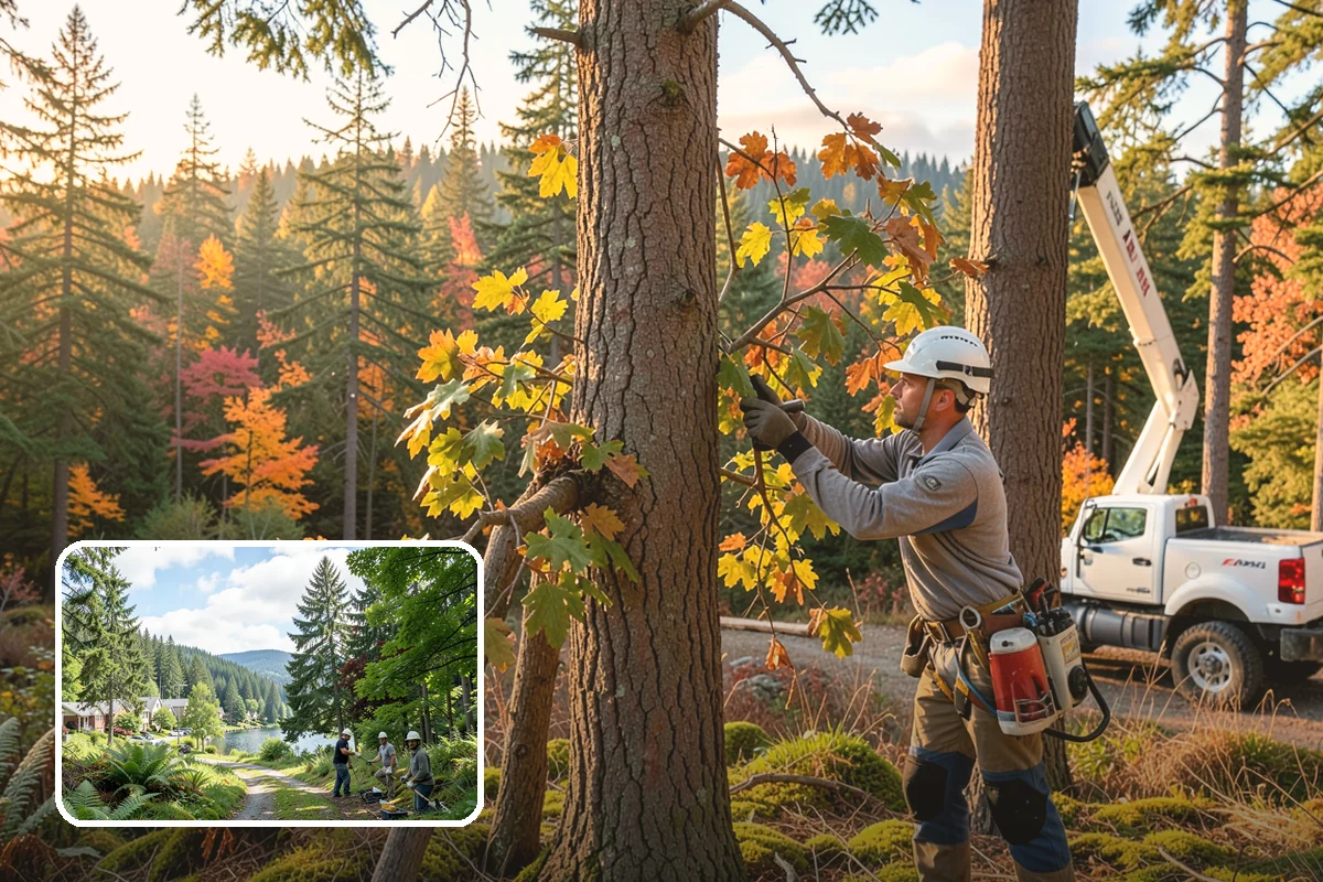 Tree Monitoring in Lake Forest Park, King County, WA - Supports long-term tree health and stability