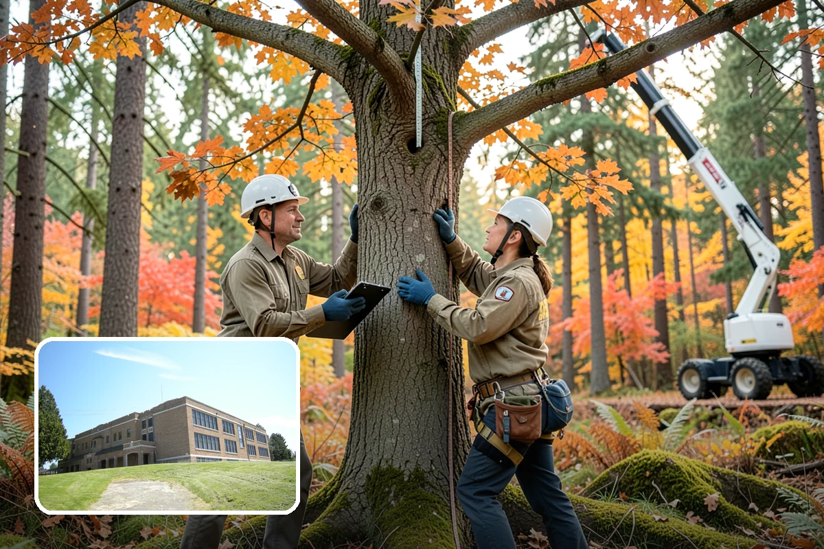 Tree Monitoring in Maple Valley, King County, WA - Supports long-term tree health and stability