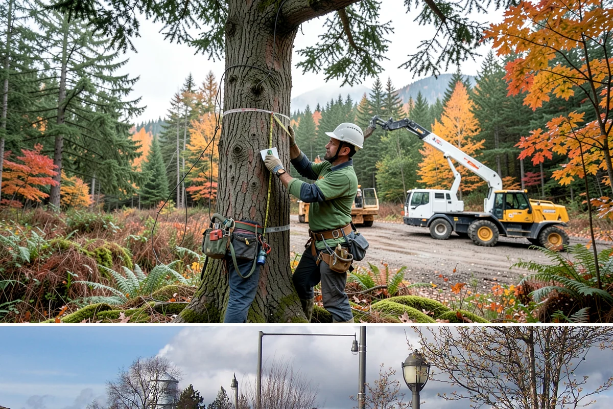 Tree Monitoring in Marysville, Snohomish County, WA - Monitoring can occur year-round in Puget Sound weather but is often scheduled during dry periods to facilitate soil sampling and...