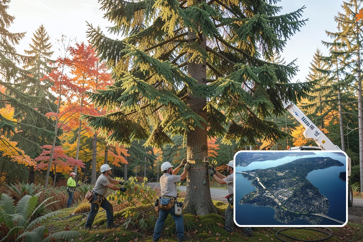 Tree Monitoring in Mercer Island, King County, WA - Supports long-term tree health and stability