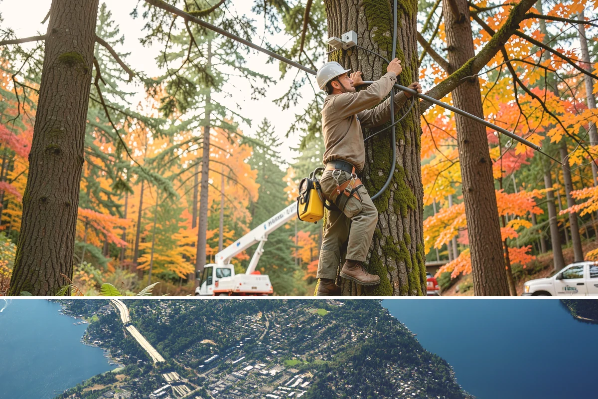 Tree Monitoring in Mercer Island, King County, WA - Monitoring can occur year-round in Puget Sound weather but is often scheduled during dry periods to facilitate soil sampling and...
