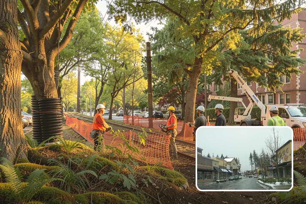 Tree Monitoring in Mill Creek, Snohomish County, WA - Supports long-term tree health and stability