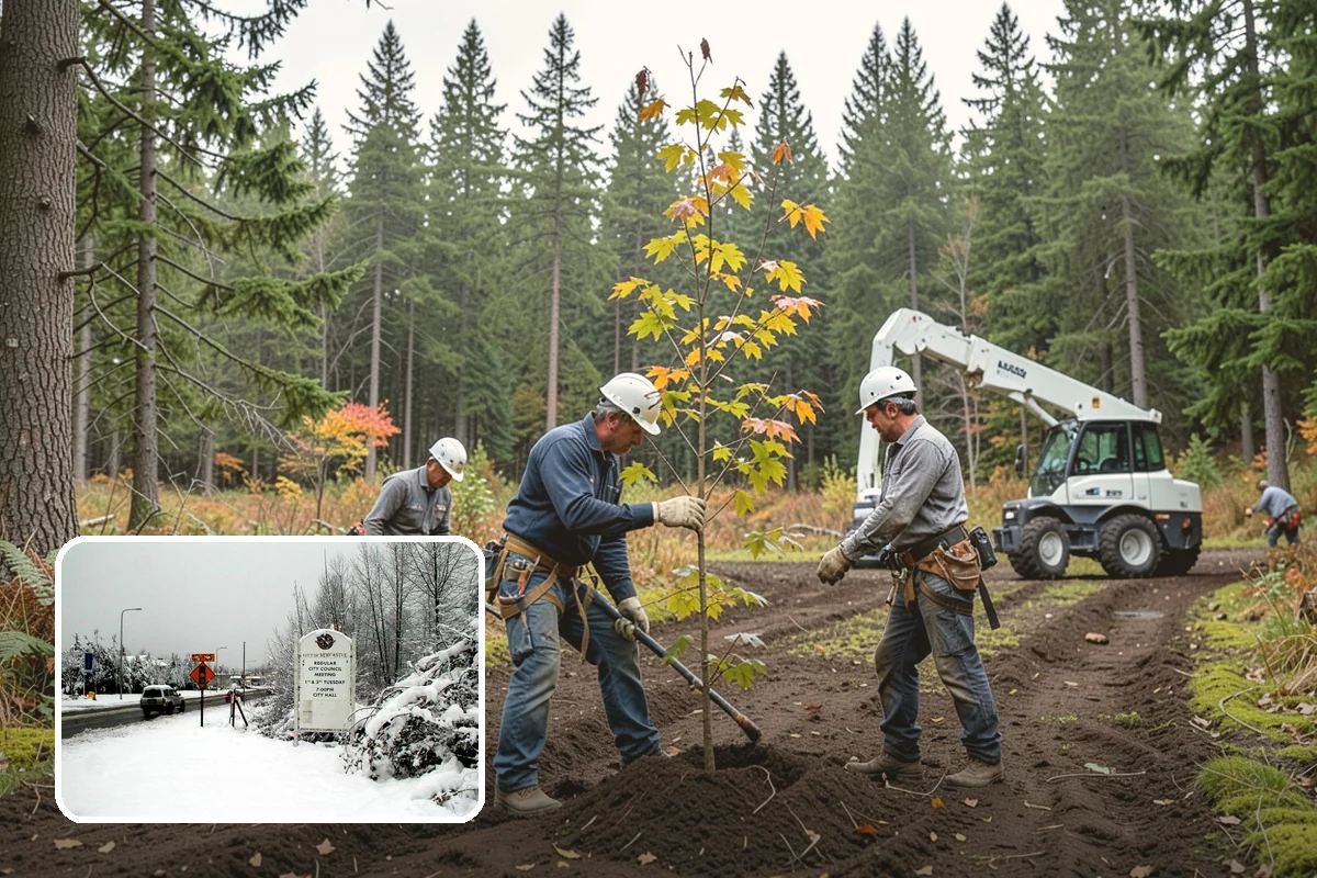 Tree Monitoring in Newcastle, King County, WA - Supports long-term tree health and stability