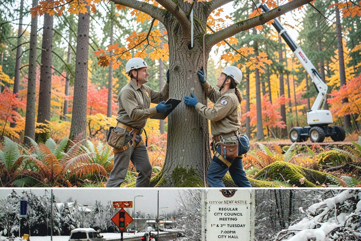 Tree Monitoring in Newcastle, King County, WA - Monitoring can occur year-round in Puget Sound weather but is often scheduled during dry periods to facilitate soil sampling and...