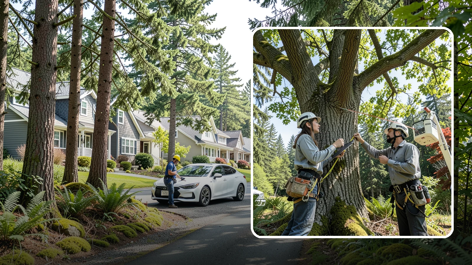Tree Monitoring in Normandy Park, King County, WA - The ongoing observation of tree condition to track changes over time.
