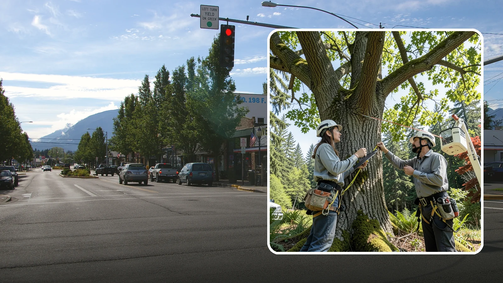 Tree Monitoring in North Bend, King County, WA - The ongoing observation of tree condition to track changes over time.