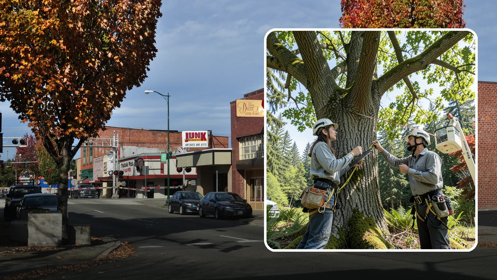 Tree Monitoring in Puyallup, Pierce County, WA - The ongoing observation of tree condition to track changes over time.
