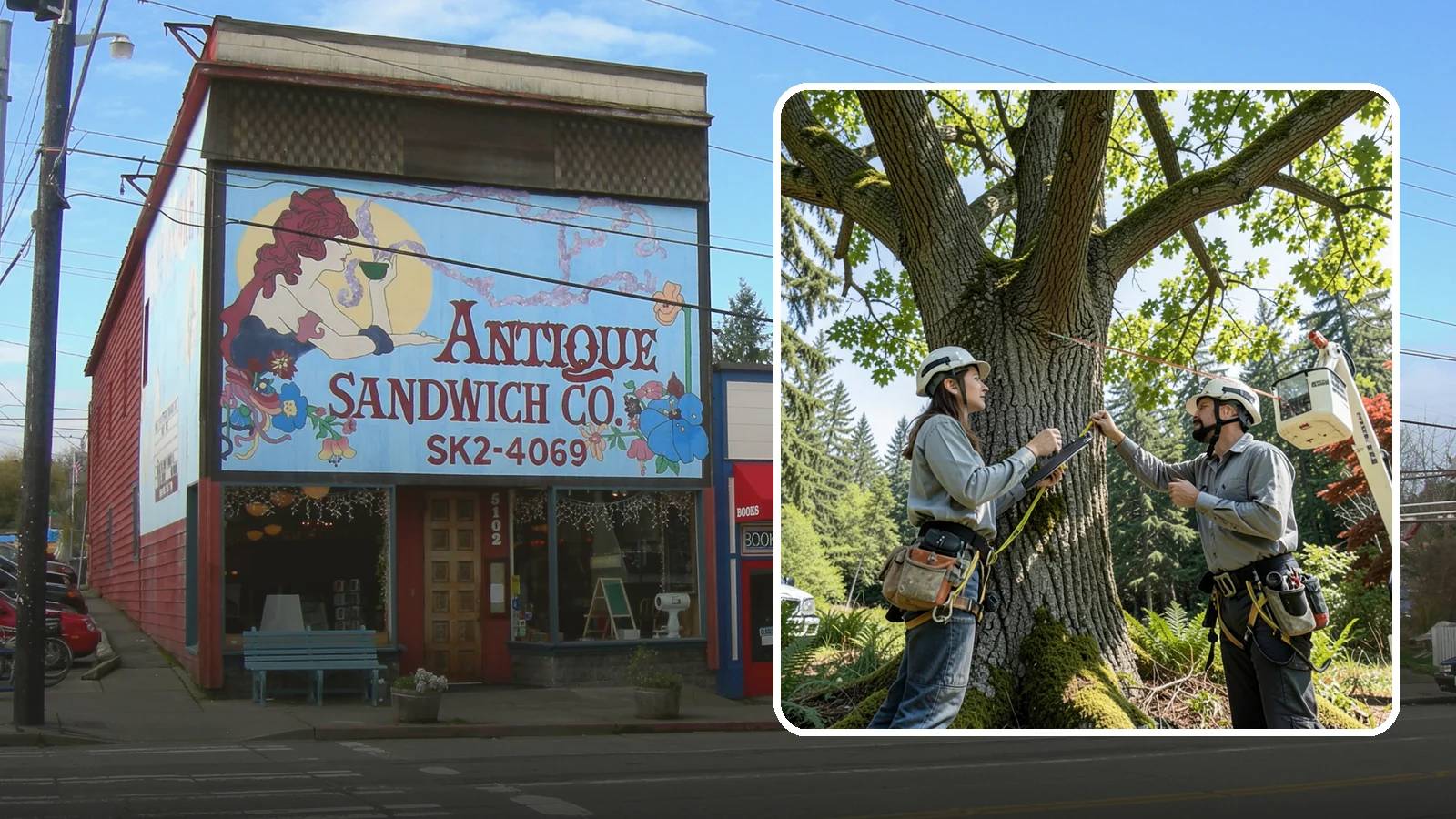 Tree Monitoring in Ruston, Pierce County, WA - The ongoing observation of tree condition to track changes over time.