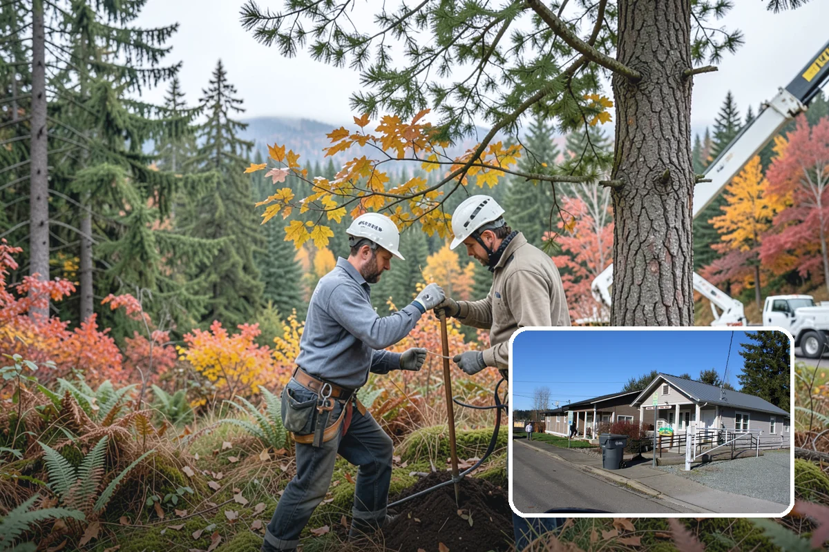 Tree Monitoring in South Prairie, Pierce County, WA - Supports long-term tree health and stability