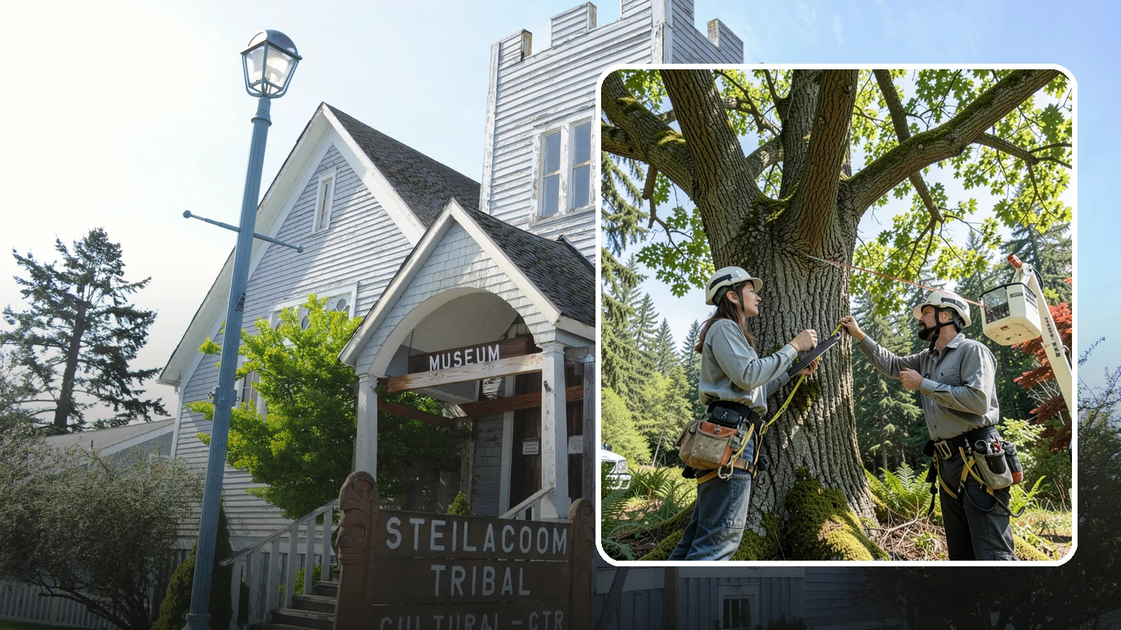 Tree Monitoring in Steilacoom, Pierce County, WA - The ongoing observation of tree condition to track changes over time.