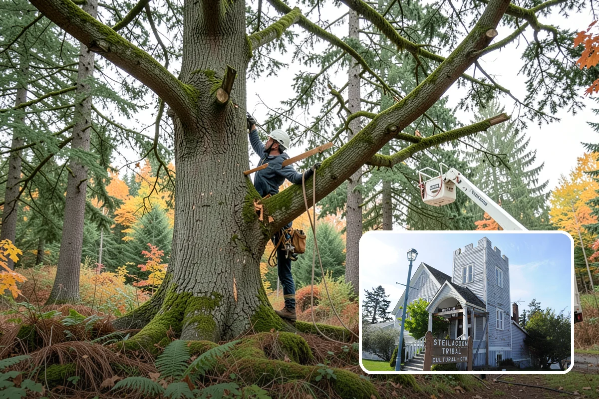 Tree Monitoring in Steilacoom, Pierce County, WA - Supports long-term tree health and stability