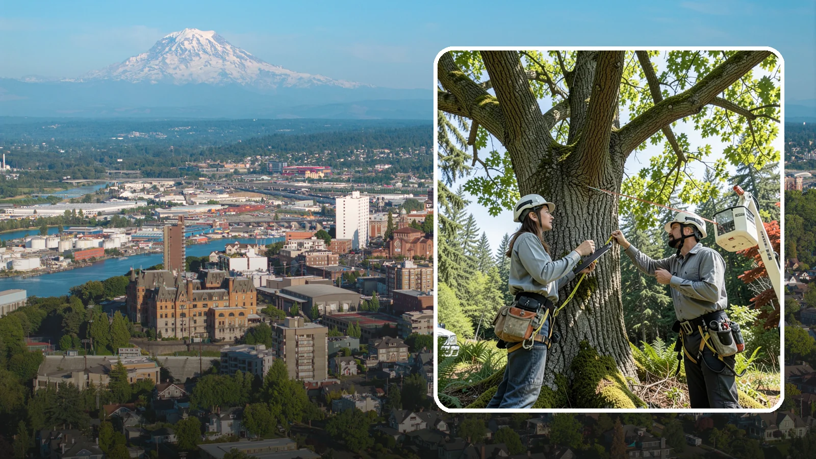 Tree Monitoring in Tacoma, Pierce County, WA - The ongoing observation of tree condition to track changes over time.