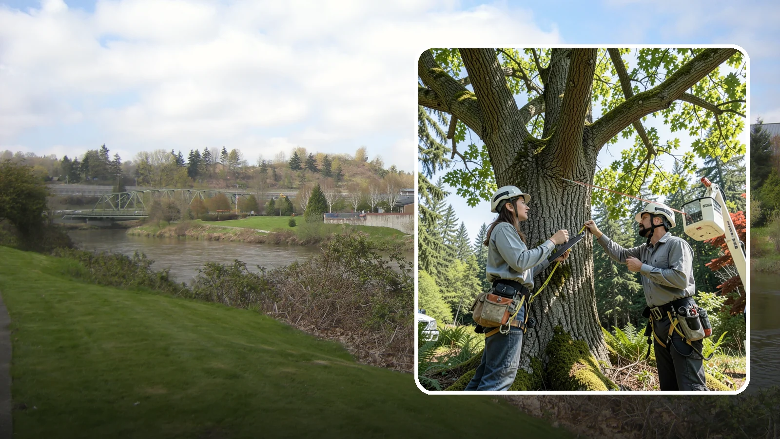 Tree Monitoring in Tukwila, King County, WA - The ongoing observation of tree condition to track changes over time.