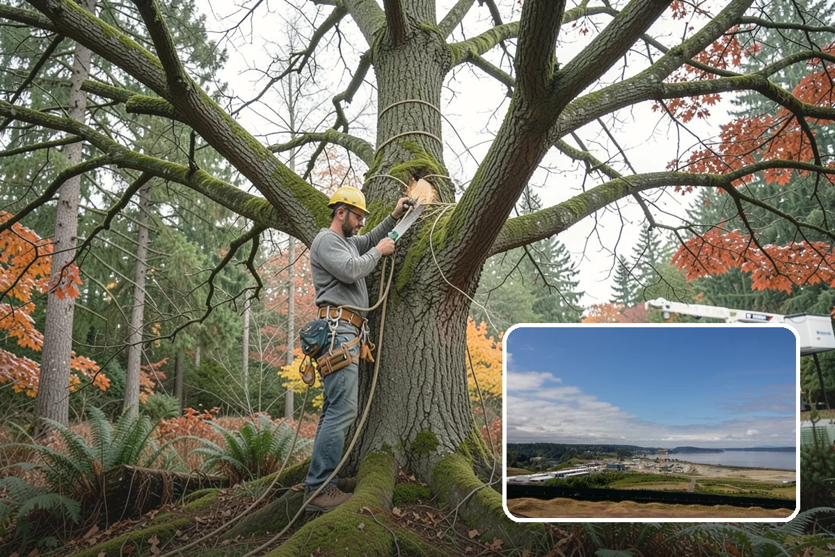 Tree Monitoring in University Place, Pierce County, WA - Supports long-term tree health and stability
