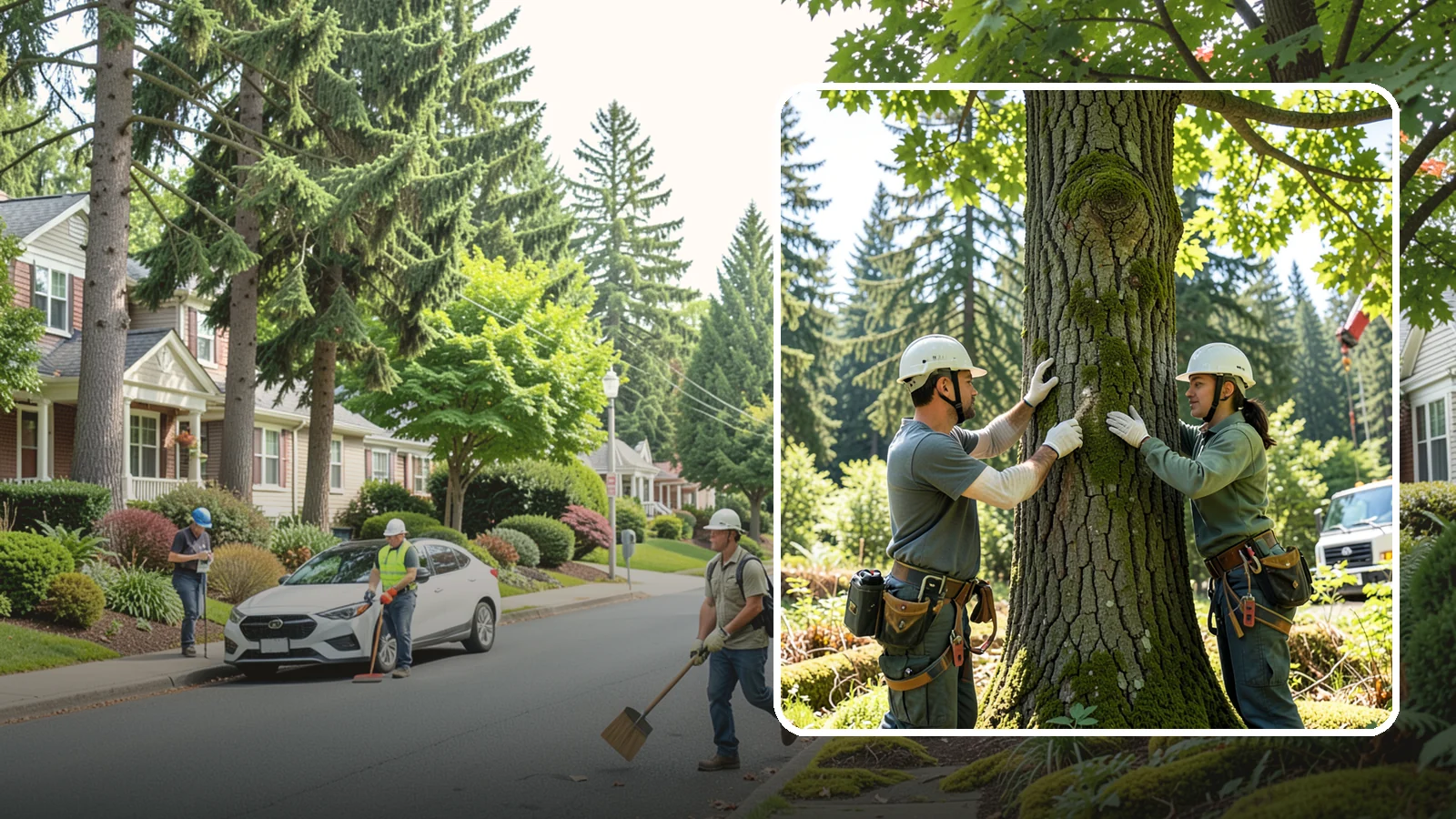 Tree Pest Management in Beaux Arts Village, King County, WA - The identification and management of insect pests affecting trees.