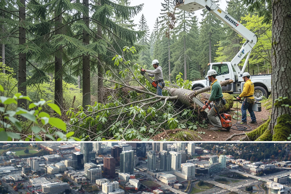 Tree Pest Management in Bellevue, King County, WA - This service can be performed year-round in the Puget Sound climate but should avoid periods of heavy rain that hinder equipment...