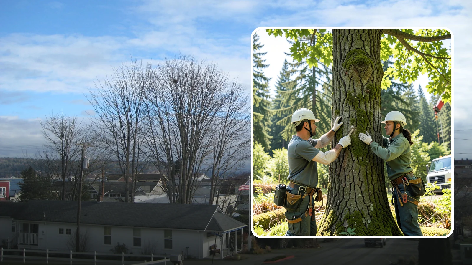 Tree Pest Management in Langley, Island County, WA - The identification and management of insect pests affecting trees.