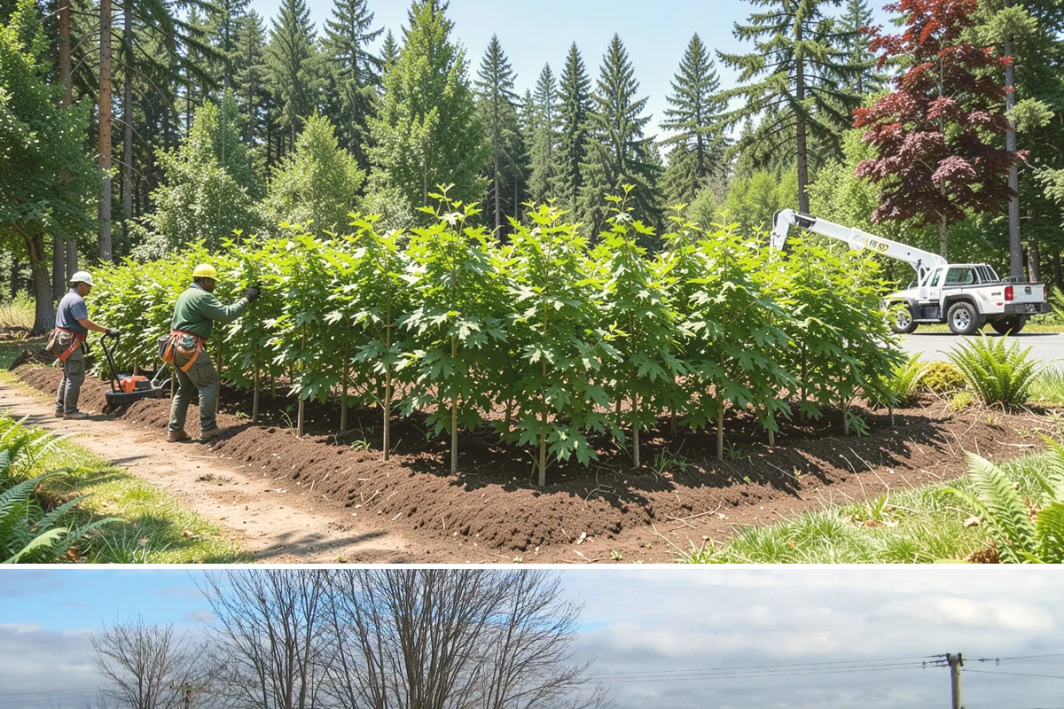 Tree Pest Management in Langley, Island County, WA - This service can be performed year-round in the Puget Sound climate but should avoid periods of heavy rain that hinder equipment...