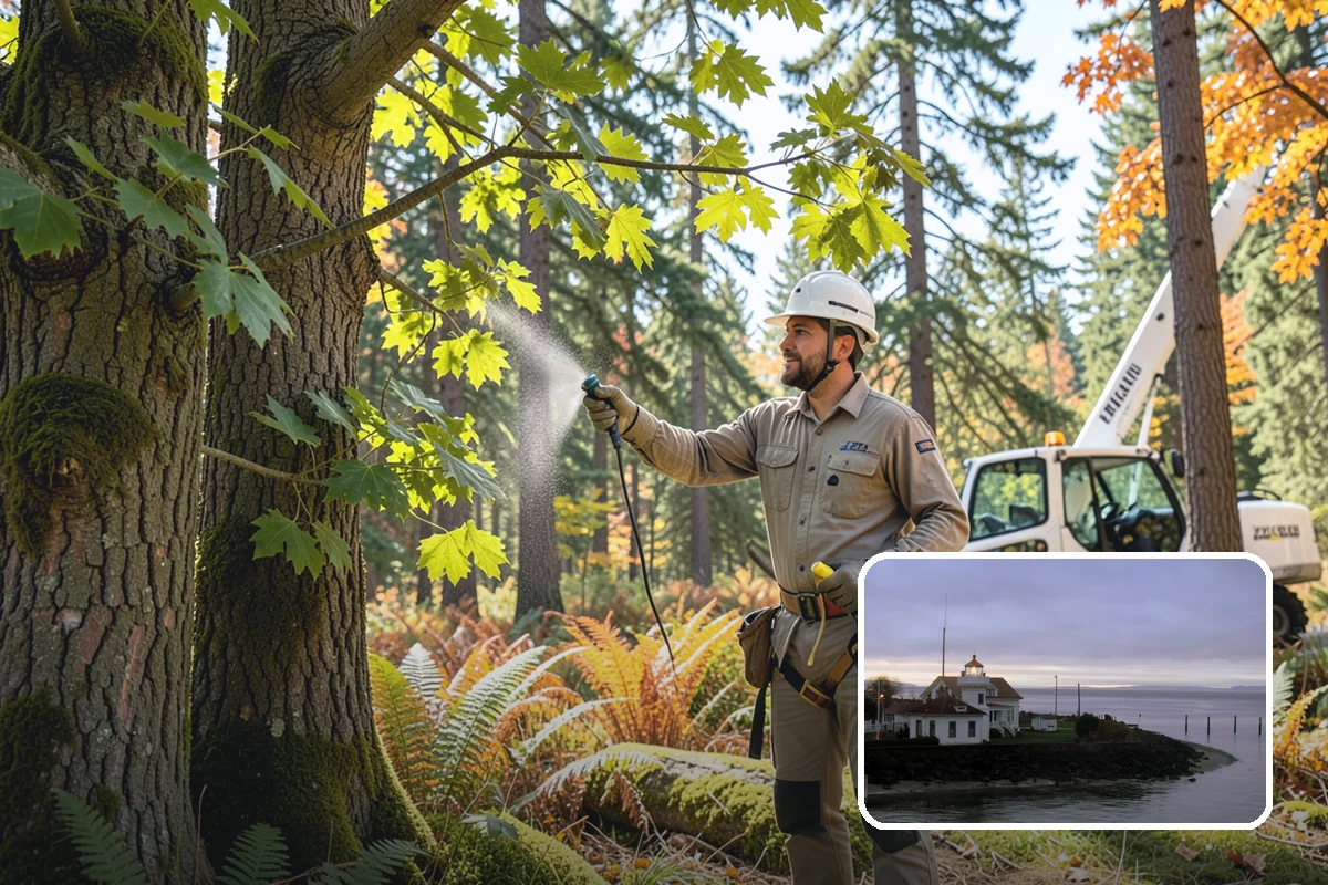 Tree Pest Management in Mukilteo, Snohomish County, WA - Supports long-term tree health and stability