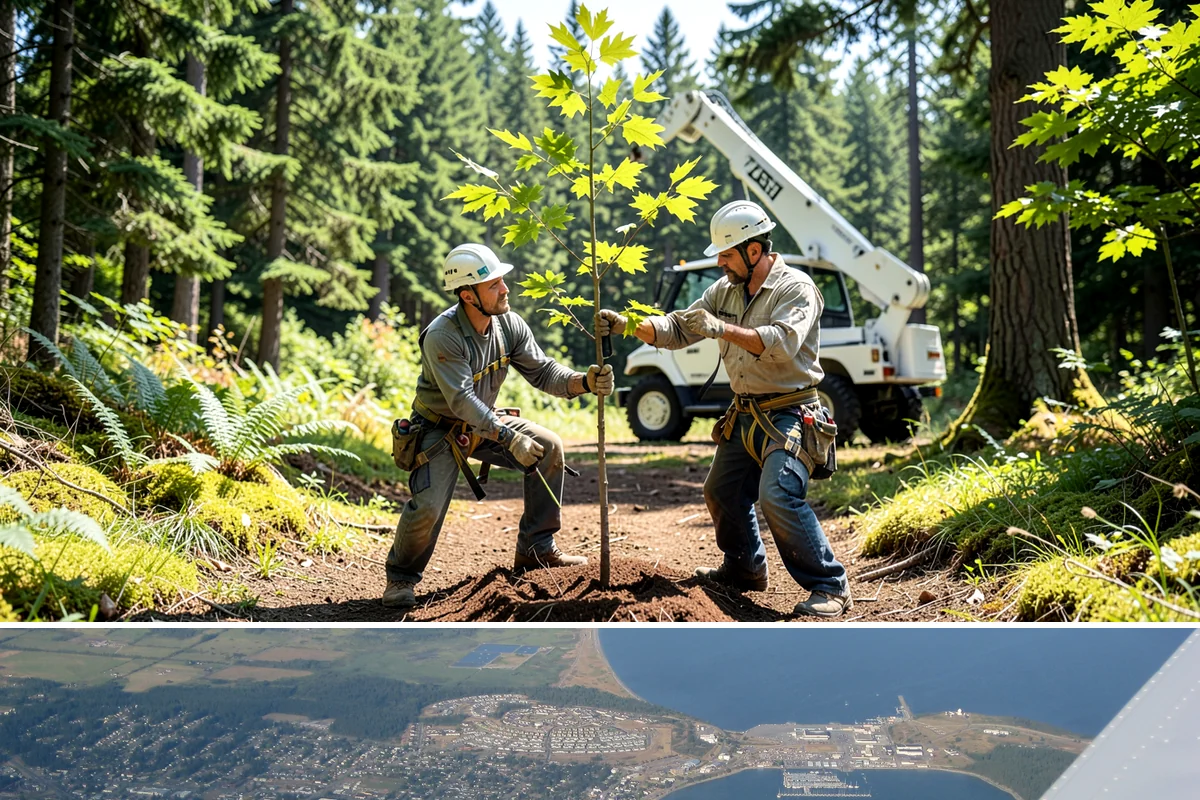 Tree Pest Management in Oak Harbor, Island County, WA - This service can be performed year-round in the Puget Sound climate but should avoid periods of heavy rain that hinder equipment...