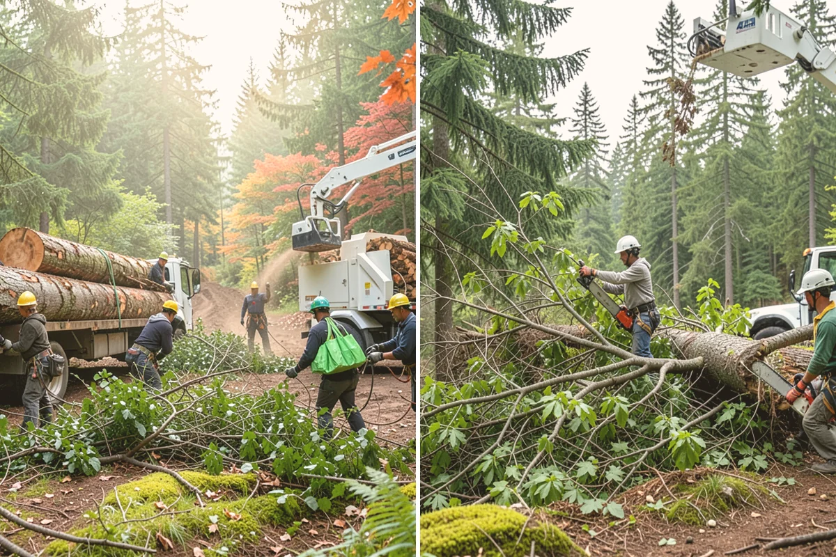 Tree planting in Algona, King County, WA - Assess site conditions and select suitable species