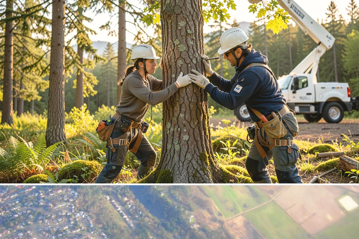 Tree planting in Algona, King County, WA - Planting is best performed during dormant seasons to minimize transplant shock in the Pacific Northwest climate, though...