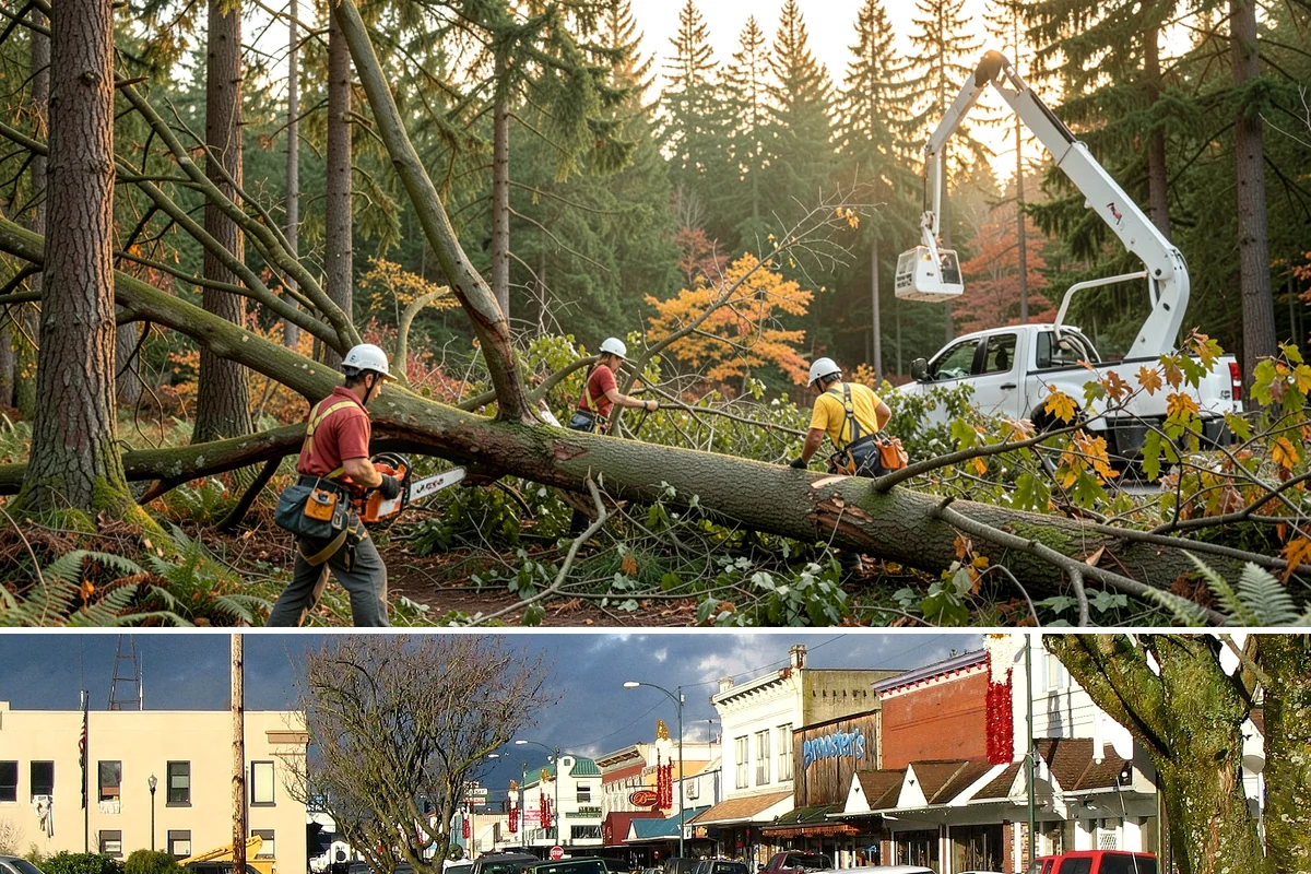 Tree planting in Arlington, Snohomish County, WA - Planting is best performed during dormant seasons to minimize transplant shock in the Pacific Northwest climate, though...