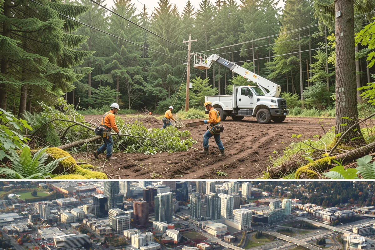 Tree planting in Bellevue, King County, WA - Planting is best performed during dormant seasons to minimize transplant shock in the Pacific Northwest climate, though...